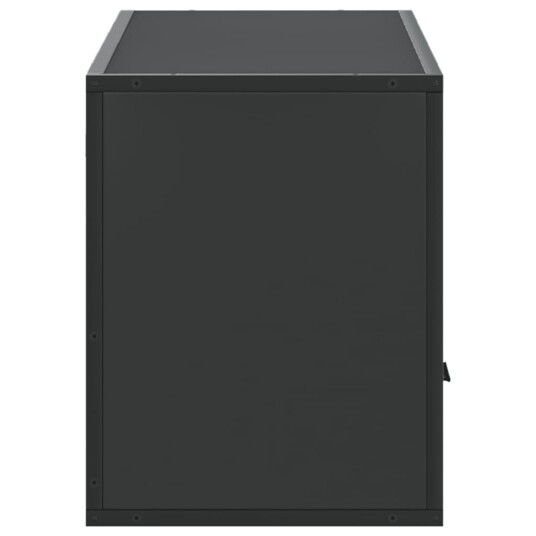 TV-benk svart 100x31x39,5 cm konstruert tre og metall 8721102839887 TV-benk svart 100x31x39,5 cm konstruert tre og metall 8721102839887
