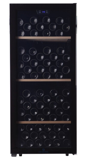 Cavecool Chill Sapphire 122 flasker 1 sone Svart Cavecool Chill Sapphire 122 flasker 1 sone Svart