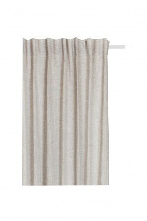 Himla Sunshine Gardin med rynkebånd oatmeal 140x290