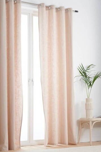 Jotex HENLEY gardinlengde med maljer 2-pk Beige 1616060-03-160 1616060-03-250