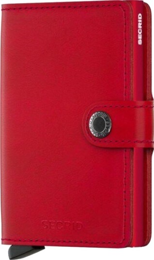 Secrid Miniwallet lommebok m/kortholder original rød Secrid Miniwallet lommebok m/kortholder original rød