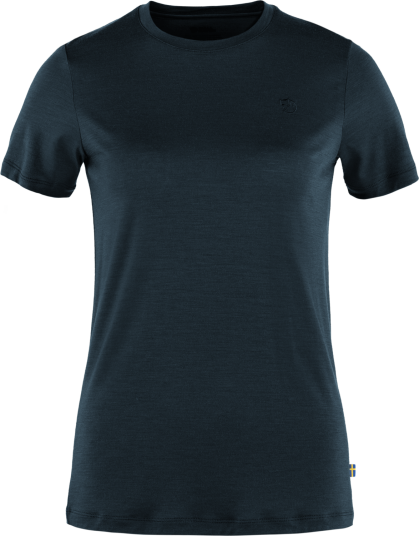 Fjellreven Fjellreven Women's Abisko Wool Short Sleeve Black L Fjellreven Fjellreven Women's Abisko Wool Short Sleeve Black L