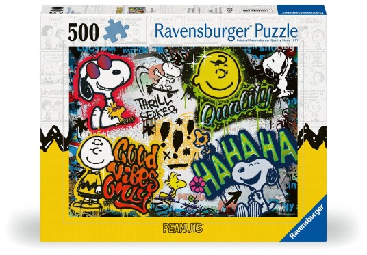 Ravensburger - Puzzle Snoopy And Friends 500p  12000389 