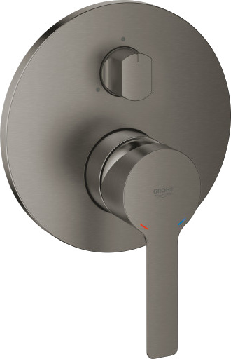 Grohe Lineare Ettgrepsbatteri For Innbygging Med 3 Utløp Børstet Hard Grafitt Grohe Lineare Ettgrepsbatteri For Innbygging Med 3 Utløp Børstet Hard Grafitt