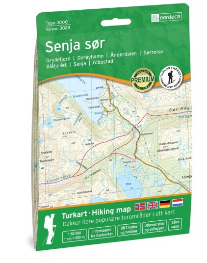 Senja Sør 1:50 000