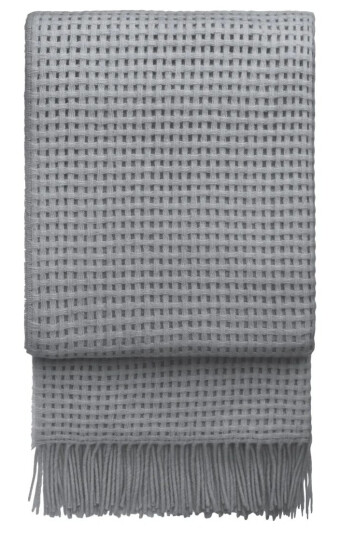Elvang Denmark Basket pledd 130x200 cm lysegrå