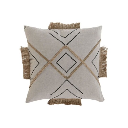 Pute Home ESPRIT Beige Naturell Boho 45 x 45 cm