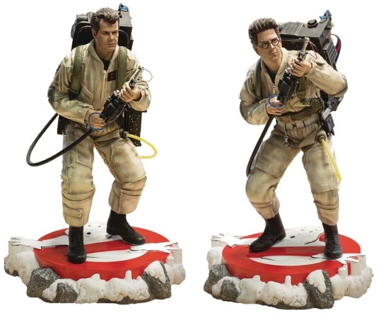 Ghostbusters  1/8 Scale Resin Statue Twin Pack  Egon Spengler & Ray Stantz