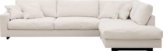 Valencia Ekstra Dyp 4 seters sofa med Sjeselong Høyre Offwhite Valencia Ekstra Dyp 4 seters sofa med Sjeselong Høyre Offwhite