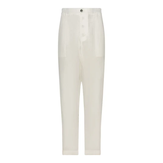 Franzese Collection Herre Bukser Hvit 6XL,
