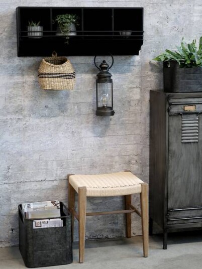 Chic Antique Limoges krakk med flettet sete fra Chic Antique