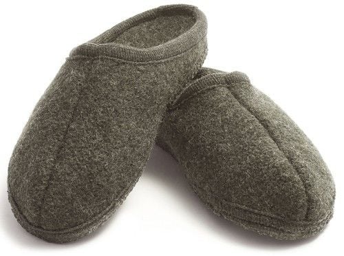 Ulle Original Ms Wool Slippers Moss Green Moss Green 44"