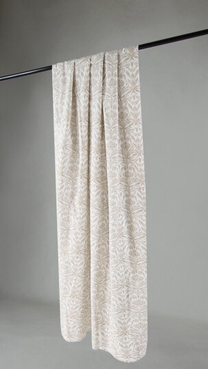 Gardiner Bomullsgardin Viola beige Størrelse: 140 x 250