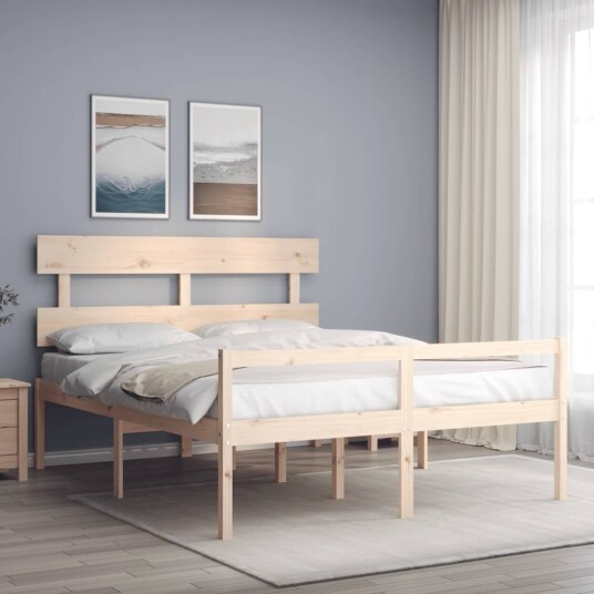  Seniorseng med hodegavl 160x200 cm heltre