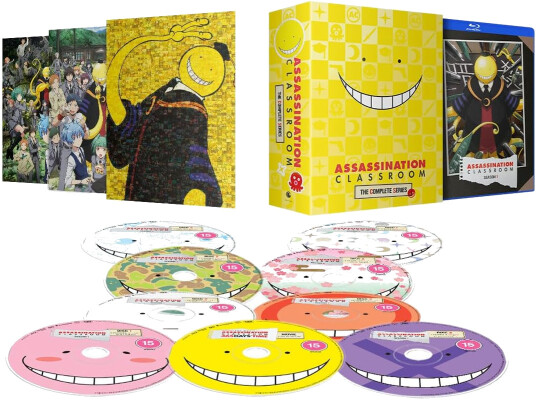 Assassination Classroom Den Komplette Samlingen Bluray