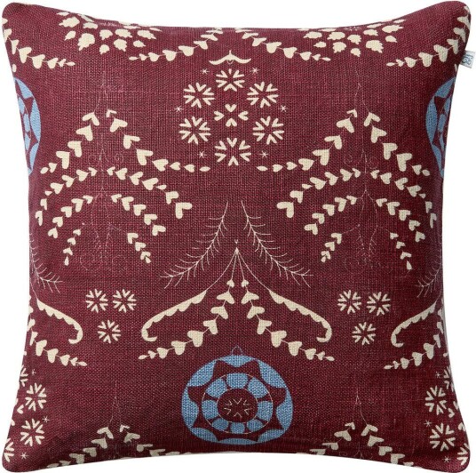 Chhatwal & Jonsson Rani putetrekk 50x50 cm Ruby dusty blue