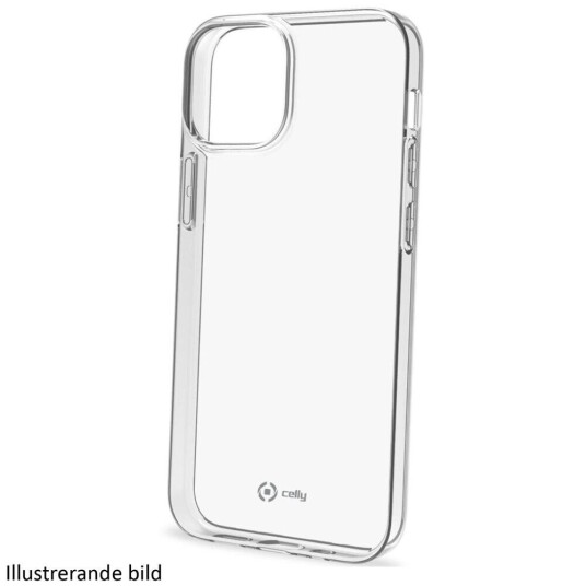 Celly Gelskin TPU-deksel til iPhone 15 Pro Max Transparent