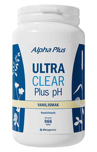 UltraClear Plus PH Vanilje, 966 gram UltraClear Plus PH Vanilje, 966 gram