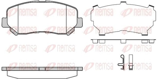 REMSA 1513.24 Bremseklosser