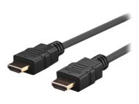 VivoLink Pro HDMI Slim - HDMI-kabel - HDMI hann til HDMI hann - 5 m - skjermet - svart - formstøpt