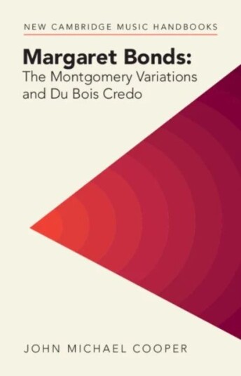 Margaret Bonds: The Montgomery Variations And Du Bois Credo Av John Michael (Southwestern University Texas) Cooper