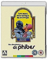 The Abominable Dr. Phibes Blu-Ray 2014 Vincent Price Fuest DIR cert 15