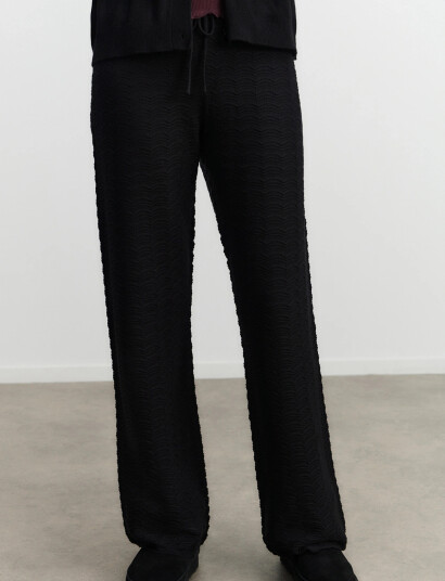 Rosemunde Rwsanna Mw Straight Trousers - Black - M Rosemunde Rwsanna Mw Straight Trousers - Black - M