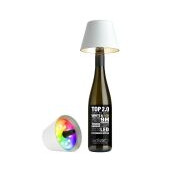 sompex flaske topplampe 2.0 hvit