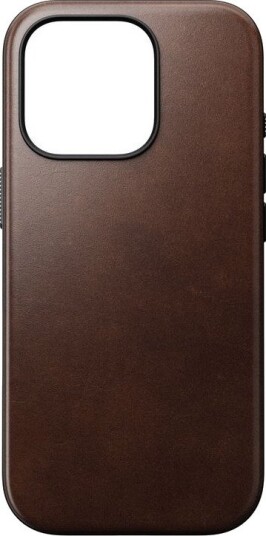 Nomad Modern Skinnetui for iPhone 16 Pro - Horween-skinn, MagSafe-kompatibel Brun