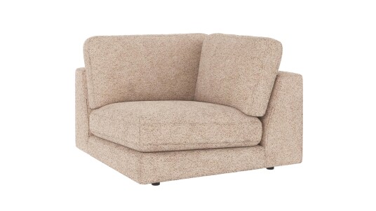 Rowico Home Duncan hjørnedel Lys beige Anna 2 103 x 103 x 78 cm Beige