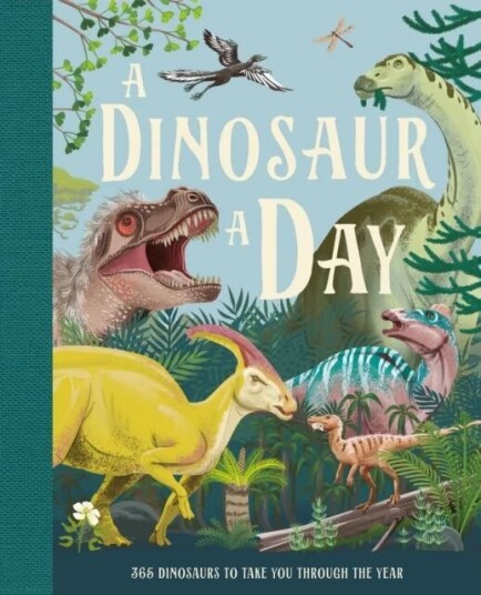 A Dinosaur A Day Av Miranda Smith