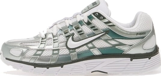Joggesko Nike P 6000 White/ White Mica Green Camo Green EUR 39