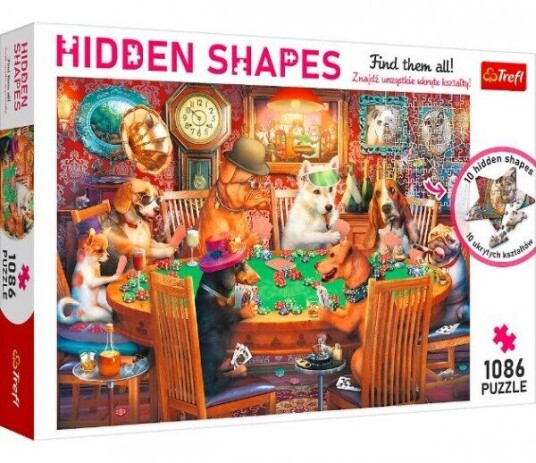 Trefl PUZZLE 1086EL AN EVENING OF GAMES PUD