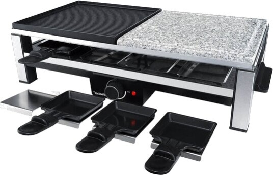 Steba Raclette RC108 2000W svart/stål Steba Raclette RC108 2000W svart/stål