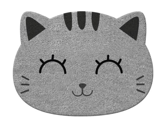 Itotal Doormat GREY CAT Itotal Doormat GREY CAT