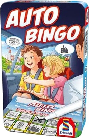 Schmidt Auto Bingo Spill Engelsk