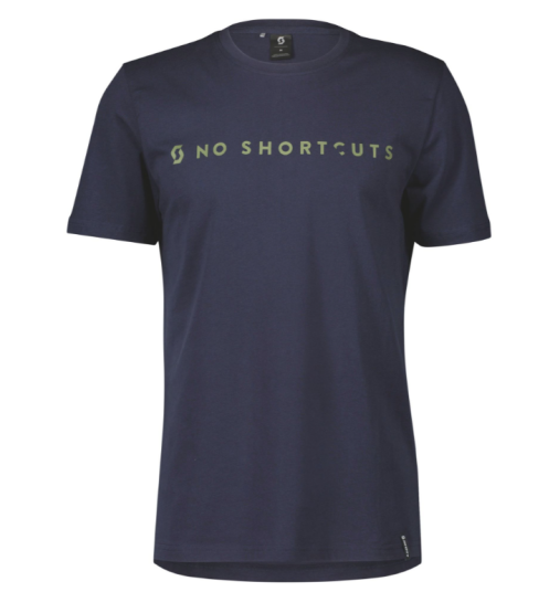 SCOTT NoShortcuts T shirt Mørkeblå SCOTT NoShortcuts T shirt Mørkeblå
