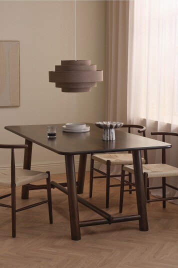 Ellos Home Spisebord Balkolina 100x180 cm Brun