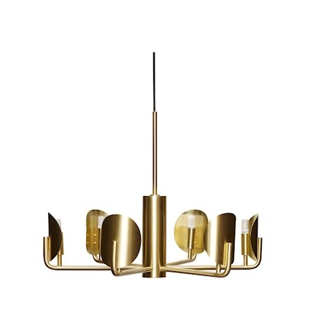 Lampe, metal, messing Lampe, metal, messing