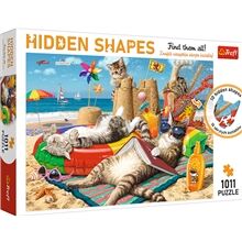 Trefl Puslespill Hidden Shapes Feline Holidays Trefl Puslespill Hidden Shapes Feline Holidays