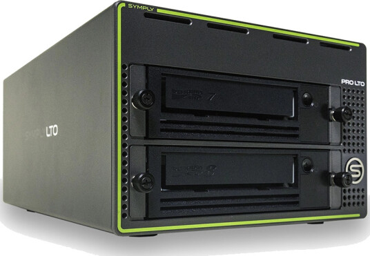 Symply LTO9 XTH Desktop Thunderbolt 3 Dual LTO-9 med Thunderbolt 3 & SAS