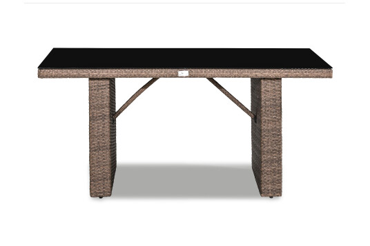 Bord James 145 cm Sand|Glass Bord James 145 cm Sand|Glass