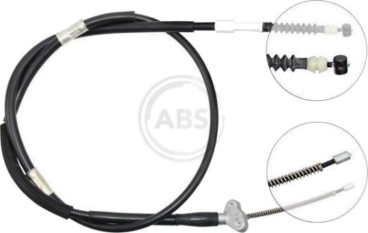 A.B.S. K12888 Tautrekk håndbremse A.B.S. K12888 Tautrekk håndbremse