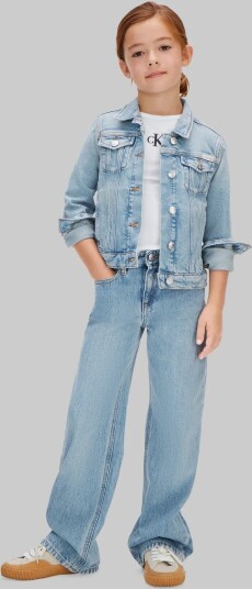 Calvin Klein Denim Trucker Dante Wash Blue 140