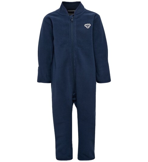 Hummel Hmlmini Fleece Zip Suit Bee Navy 62 Hummel Hmlmini Fleece Zip Suit Bee Navy 62