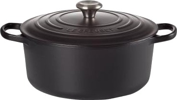 Le Creuset Signature Rund St??pejernsgryte 24 cm 4,2 L Sort Le Creuset Signature Rund St??pejernsgryte 24 cm 4,2 L Sort