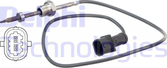 Sensor, eksostemperatur DELPHI TS30114 Sensor, eksostemperatur DELPHI TS30114