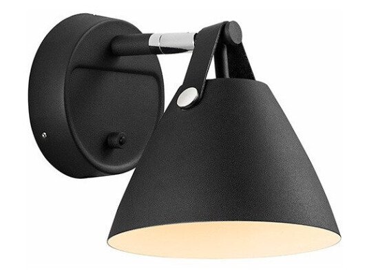 DFTP Strap 15 Vegglampe Sort DFTP Strap 15 Vegglampe Sort
