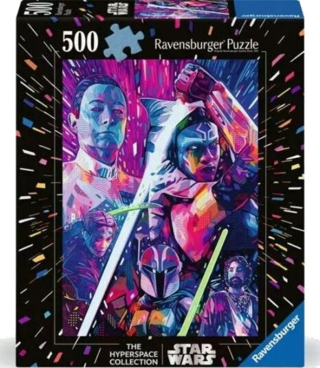 Ravensburger Star Wars Puslespill 500 Brikker Ahsoka