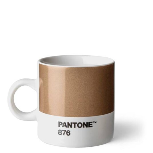 Copenhagen Design  PANTONE espressokopp med hank 12 cl bronse